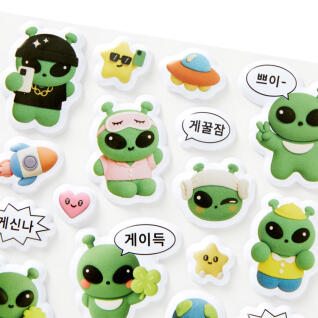 게왹이 폭신스티커 
