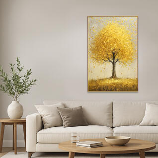 황금나무 금전수액자 재물 부자 풍수인테리어 선물