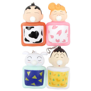 짱구 풍선부는 낮잠 말랑이2 스퀴시 스트레스볼 키링