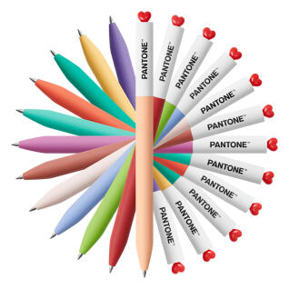 카코 KACO 팬톤 하트 젤펜 볼펜 중성펜