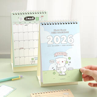 [아이코닉] 2026 이겨낸다 탁상달력 데스크 캘린더