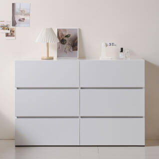 앤유 3단 와이드 서랍장 1200