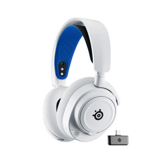 스틸시리즈 Arctis Nova 7P White 무선 게이밍 헤드셋 61561