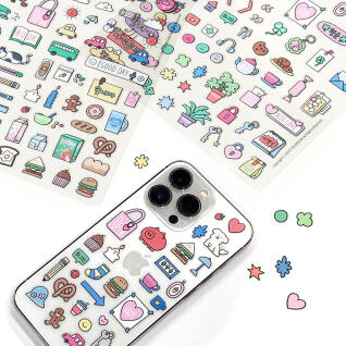 풀오브 투명 스티커