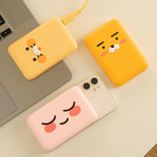 카카오프렌즈 어부바 무선 충전 보조배터리5000mAh