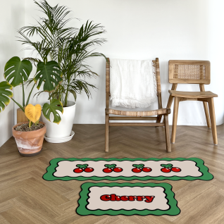 체리 규조토 발매트 세트