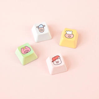 [아기돼지사형제] 키캡세트