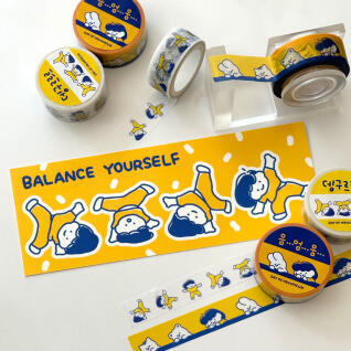 데이오브흔흔 흔흔이 마스킹테이프 세트