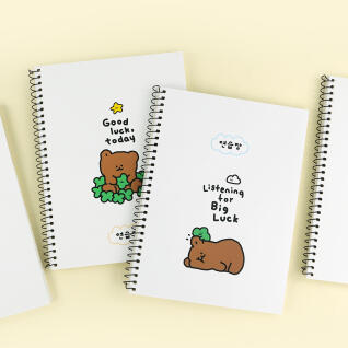 핑크풋 쫑긋곰 연습장