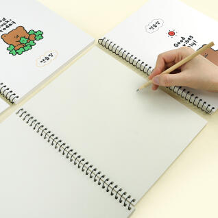 핑크풋 쫑긋곰 연습장