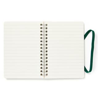 아이보리 고무줄수첩(소) 