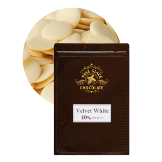 커버춰 화이트초콜릿 벨벳 40% 100g