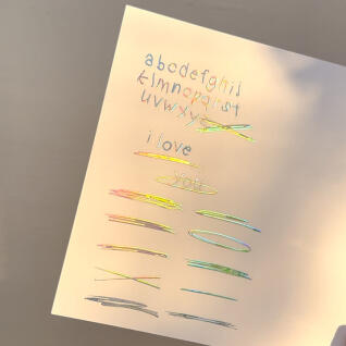 3D박 손글씨 두들 키스컷 마스킹테이프(2종)