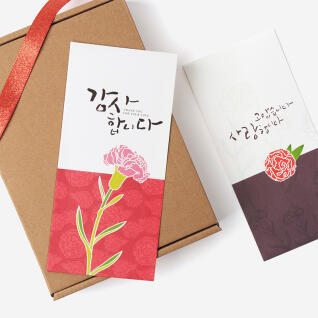 경조봉투 카네이션 5개입 용돈봉투