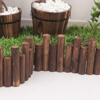 크리스마스트리 하단 커버 브라운 원형울타리 20x94cm