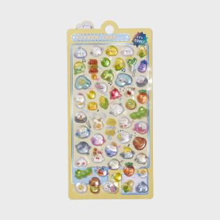 본본 드롭 3D 스티커_삐약이의 아침