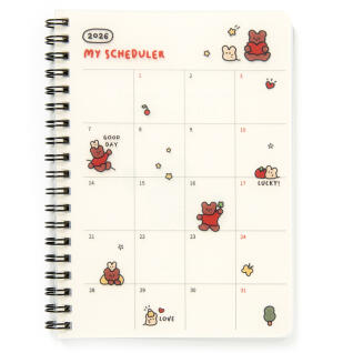 2026 쪼말곰 다이어리