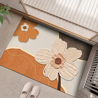 포유 욕실 3D 화장실 미끄럼방지 규조토 발매트