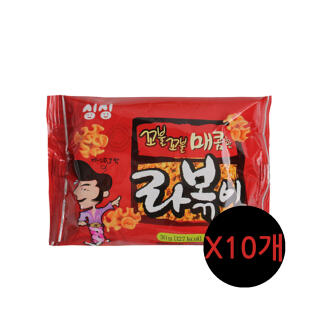 싱싱 라볶이 과자 30g x10개 / 라면과자
