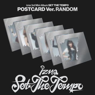 이즈나  izna 미니 3집 [SET THE TEMPO] POSTCARD ver. 랜덤발송