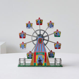 레트로 태엽 오르골 관람차