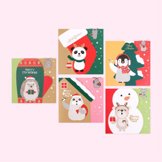 애니멀 크리스마스 카드 시즌3