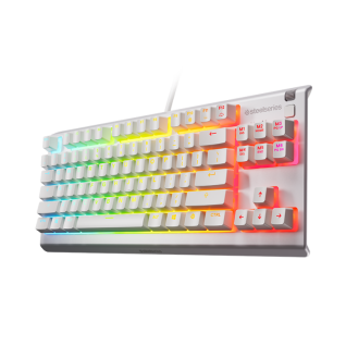 스틸시리즈 Apex 3 TKL 화이트 저소음 게이밍 키보드