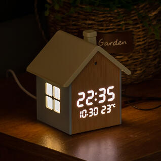 플라이토 무드홈 인테리어 LED 탁상시계