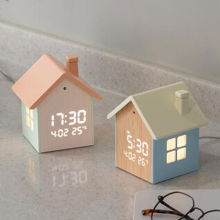 플라이토 무드홈 인테리어 LED 탁상시계