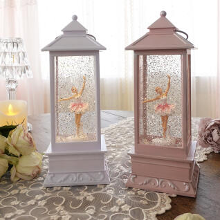 러블리 발레리나 사각랜턴 오르골 워터볼 무드등