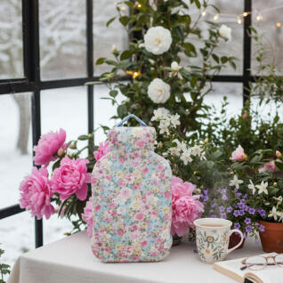 파쉬 보온물주머니 2L + 파스텔꽃밭 면커버