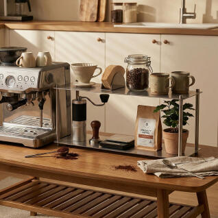 미드센추리 모던 메탈 오브제 선반 B형 3단 쇠테리어