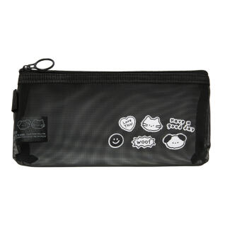 메쉬플랫파우치 고양이 