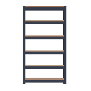 홈던트하우스 조립식 철제 선반6단 1200 x 700 x 2100