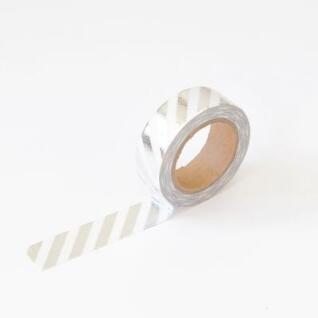 왈가닥스 포일 마스킹테이프 - 73 Sliver Oblique