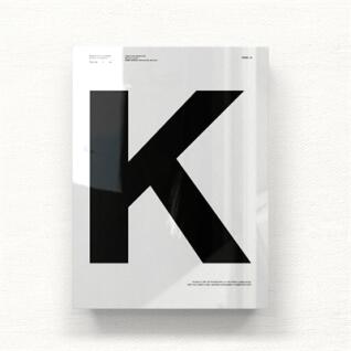 헬로우아티스트 모던 알파벳 K 북유럽액자