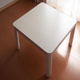 정방형 코타츠 테이블 KOR-75F (단품/화이트)