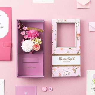 플라워 용돈카드박스 세트 _핑크