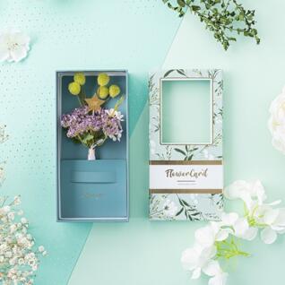 플라워 용돈카드박스 세트 _mint