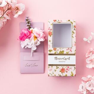 플라워 용돈카드박스 세트 _peach