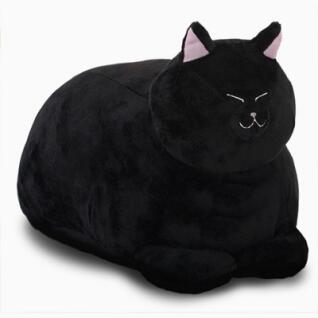 식빵뚱냥 고양이 인형 - 까망