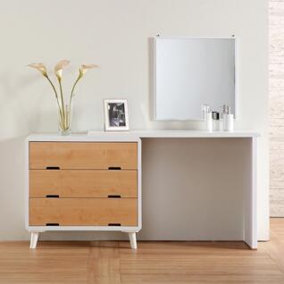 마버 심플 확장형 화장대 800