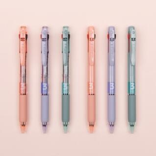 [모나미] 플립3 다색펜 0.7mm 파파야 