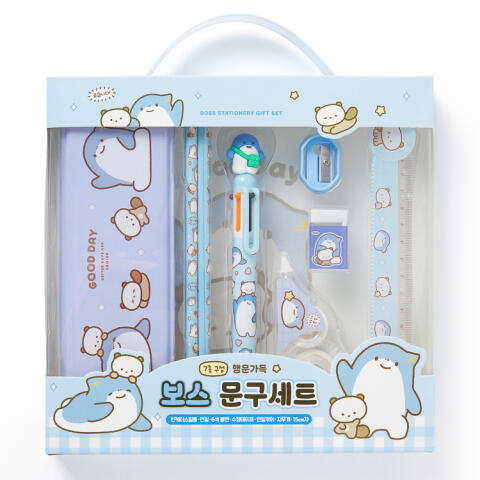 보스 행운가득 문구세트 