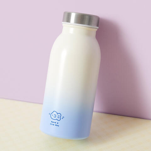 투톤블루 스텐보틀 350ml 