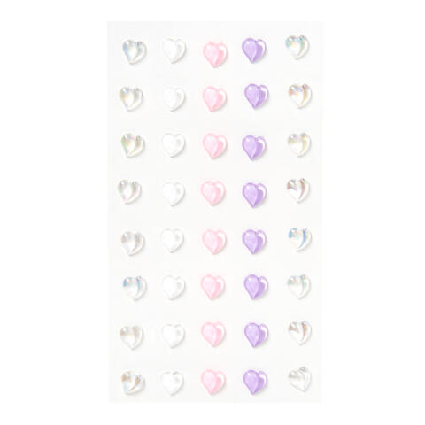 미니하트 보석스티커 