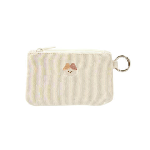 코듀로이 멀티파우치 베이지 