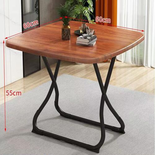 아트박스/위드마켓 네모 접이식 테이블 60cm(월넛)