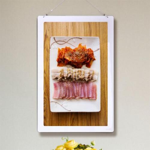 꾸밈 ns283-행잉액자 홍어삼합(사각세로대형)