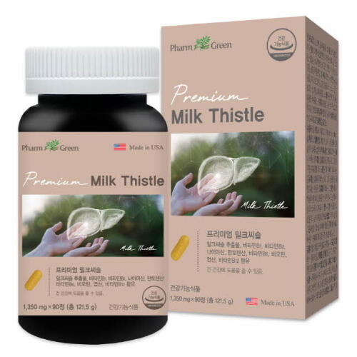 아트박스/아도라하우스 팜그린 프리미엄 밀크씨슬 1350mg 90정